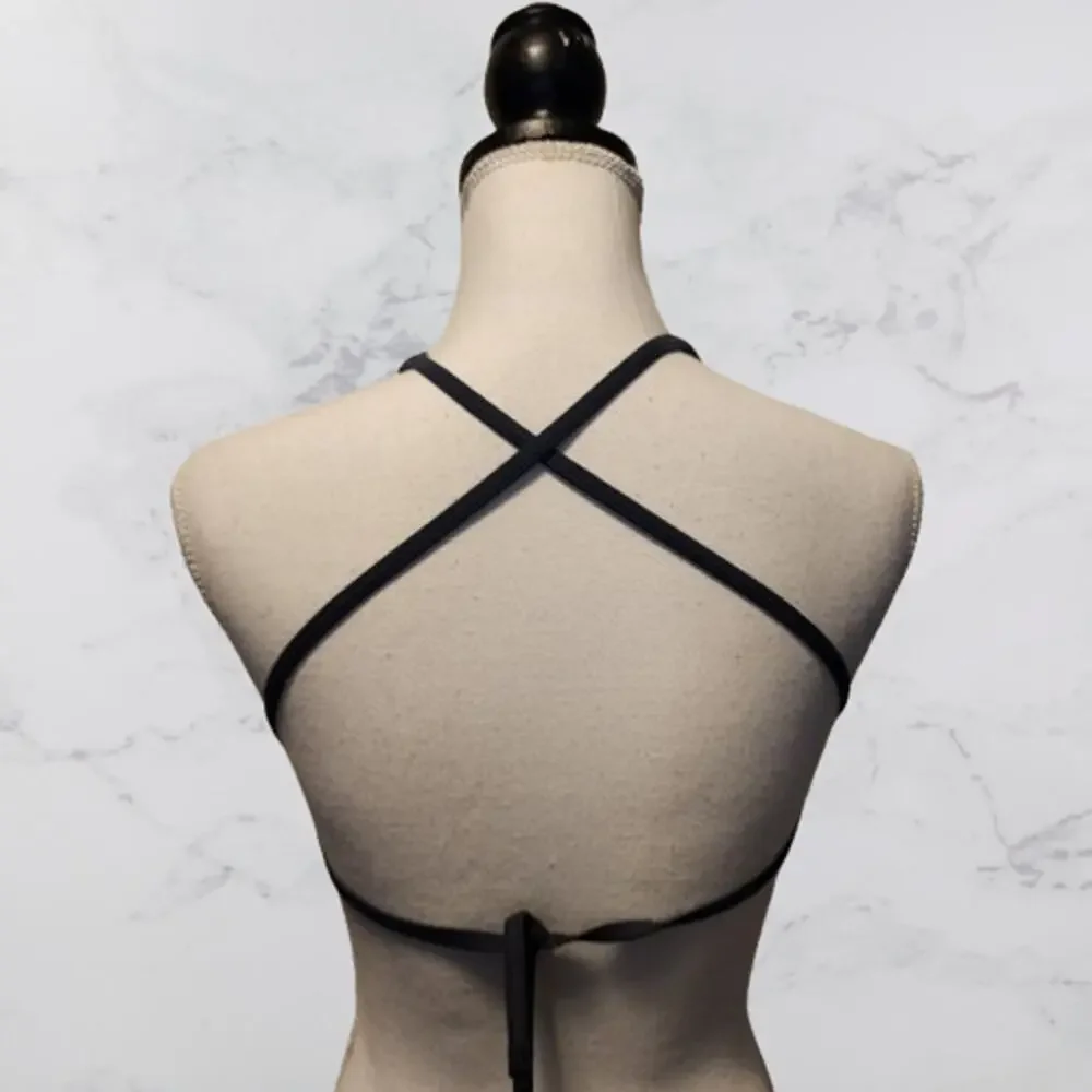 **3 for $11.00***Nike Swim Top Small Criss Cross Back Coral Lightly Padded